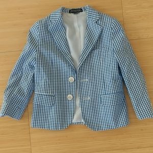 Tommy Hilfiger Boys seersucker blazer.3T